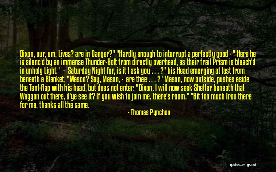 If I'm Not Good Enough Now Quotes By Thomas Pynchon If I'm Not Good Enough Now Quotes By Thomas Pynchon