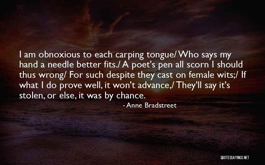 If It Fits Quotes By Anne Bradstreet If It Fits Quotes By Anne Bradstreet