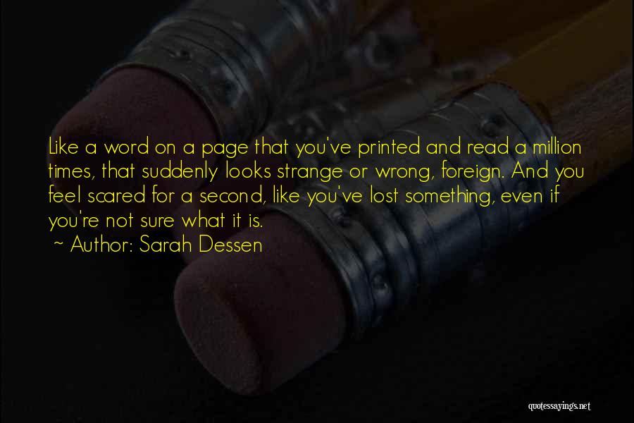 If It Looks Like Quotes By Sarah Dessen