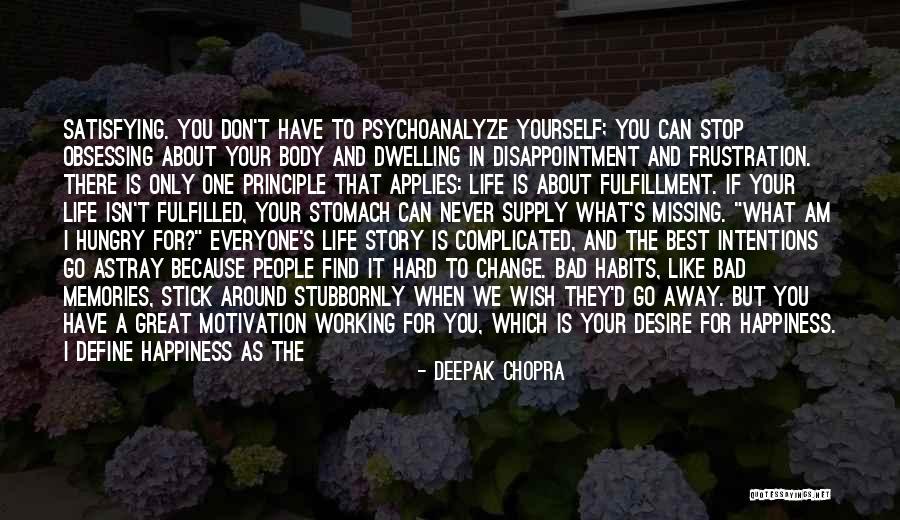 If It's For The Best Quotes By Deepak Chopra