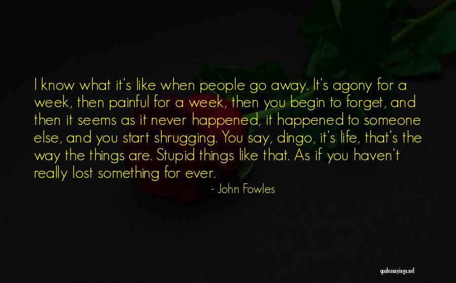 If It's For You Quotes By John Fowles