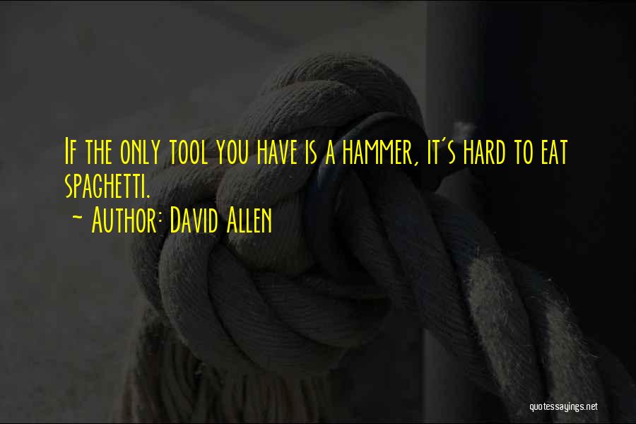 If It's Hard Quotes By David Allen