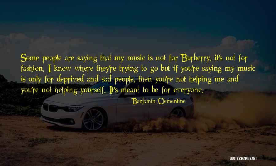 If It's Meant For Me Quotes By Benjamin Clementine If It's Meant For Me Quotes By Benjamin Clementine