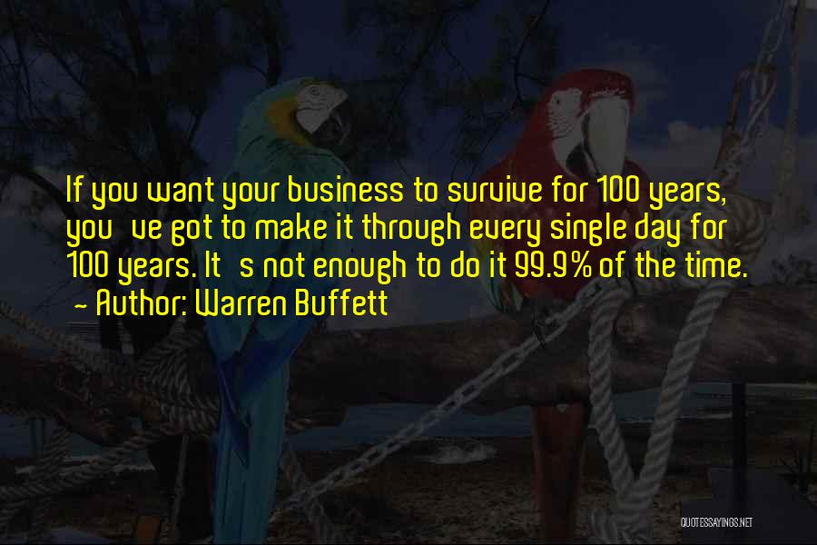 If It's Not Enough Quotes By Warren Buffett