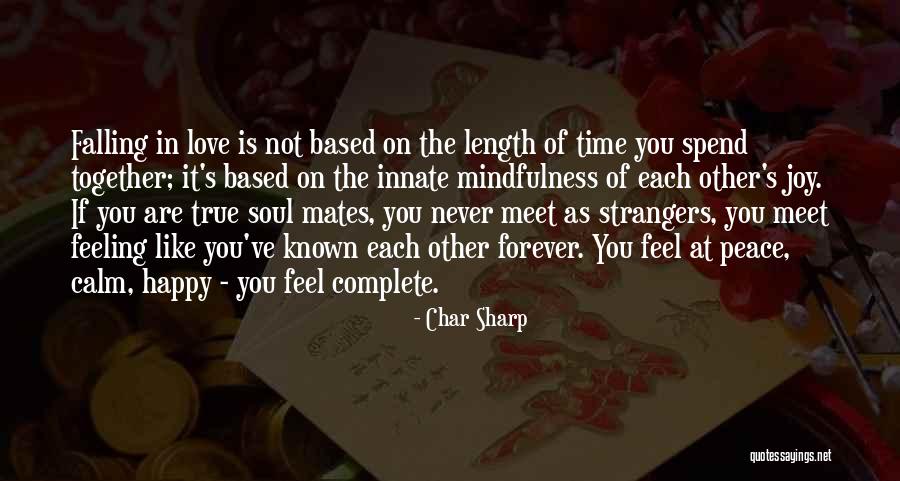 If It's Not Forever It's Not Love Quotes By Char Sharp