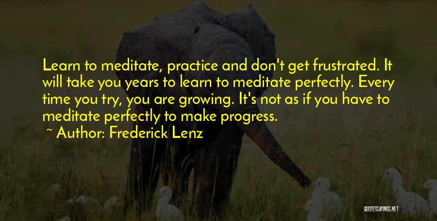 If It's Not You Quotes By Frederick Lenz