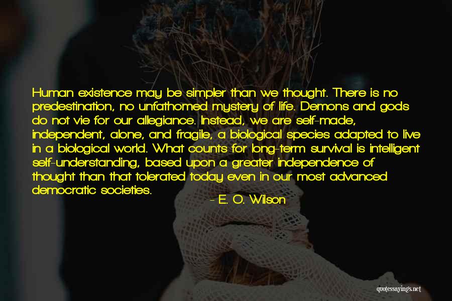 If It's The Thought That Counts Quotes By E. O. Wilson If It's The Thought That Counts Quotes By E. O. Wilson