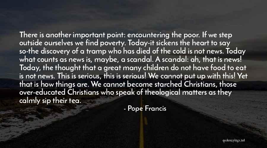 If It's The Thought That Counts Quotes By Pope Francis