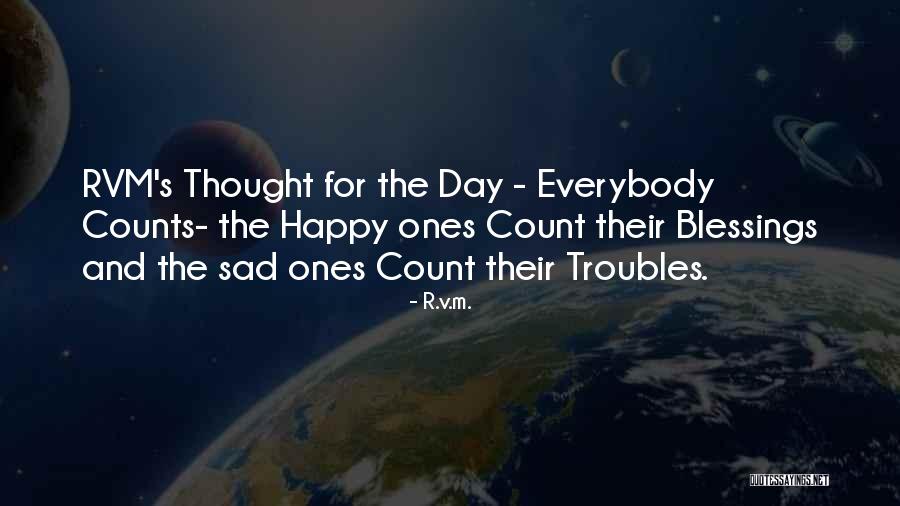 If It's The Thought That Counts Quotes By R.v.m.