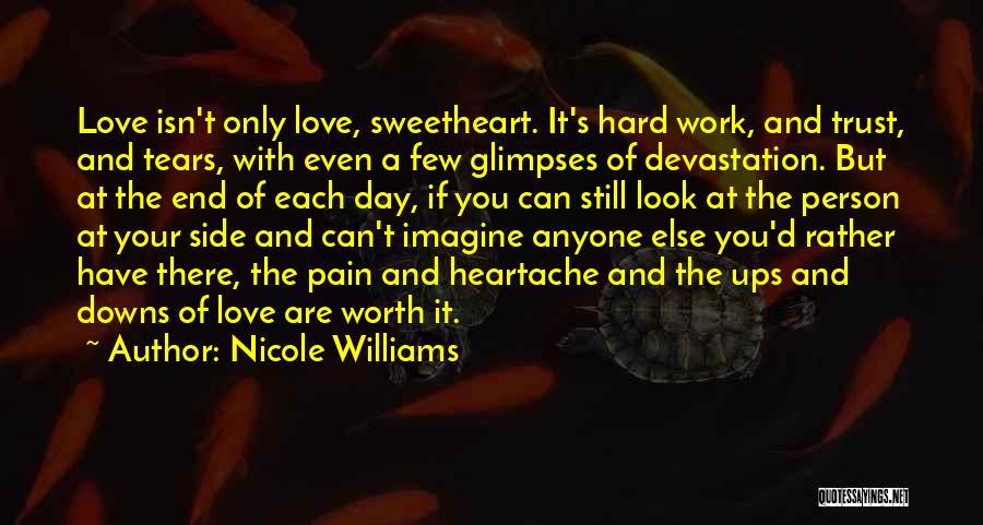 If It's Worth It Love Quotes By Nicole Williams