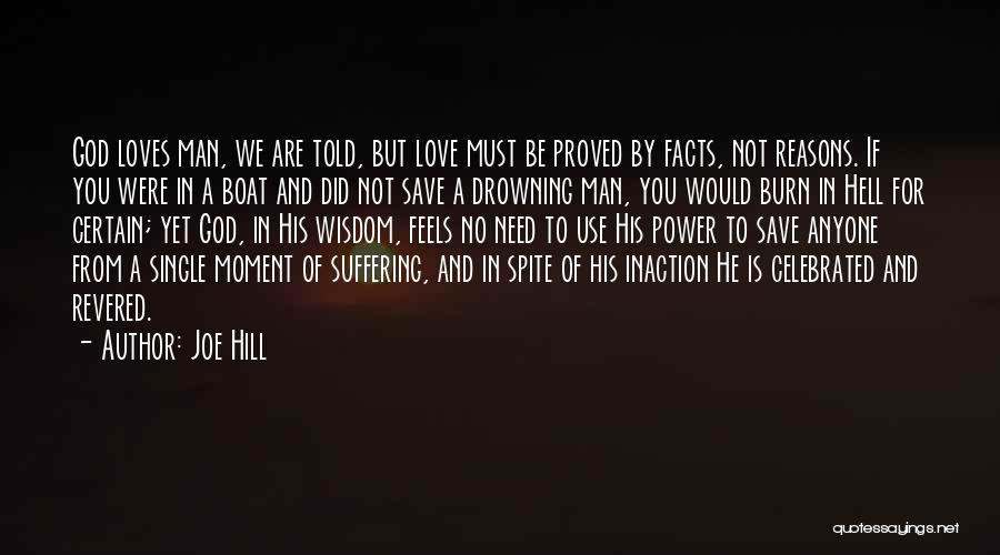 If Man Loves You Quotes By Joe Hill