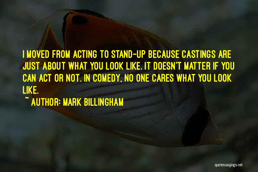 If No One Cares Quotes By Mark Billingham