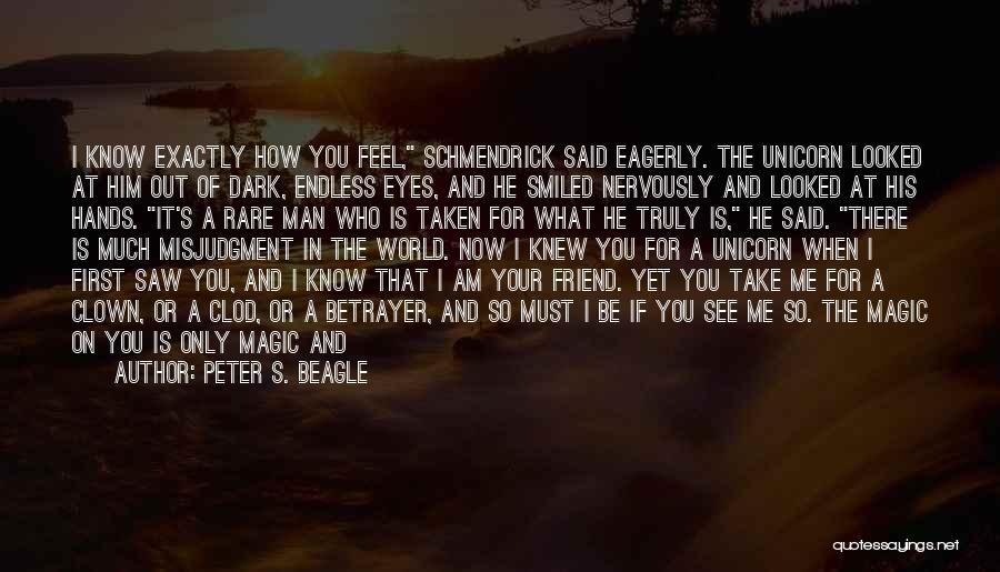If Only You Knew Me Quotes By Peter S. Beagle