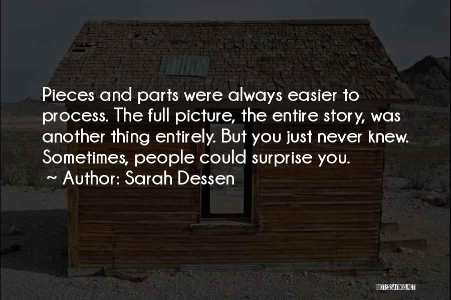 If Only You Knew Picture Quotes By Sarah Dessen