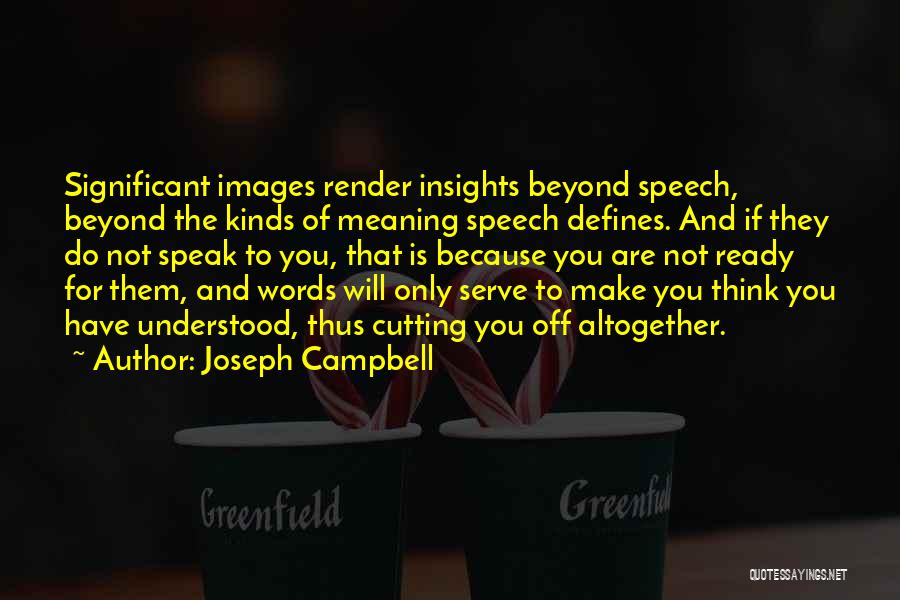If Only You Understood Quotes By Joseph Campbell