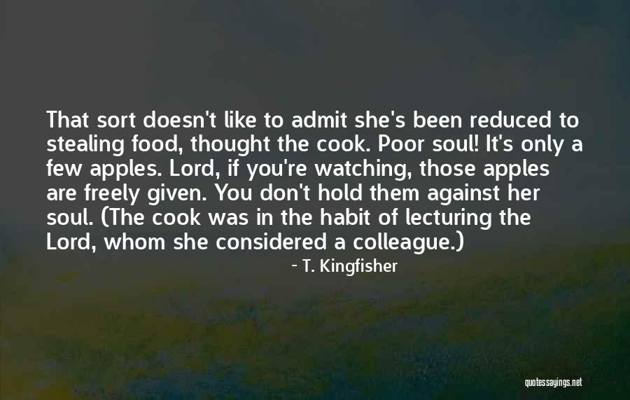 If She Can Cook Quotes By T. Kingfisher