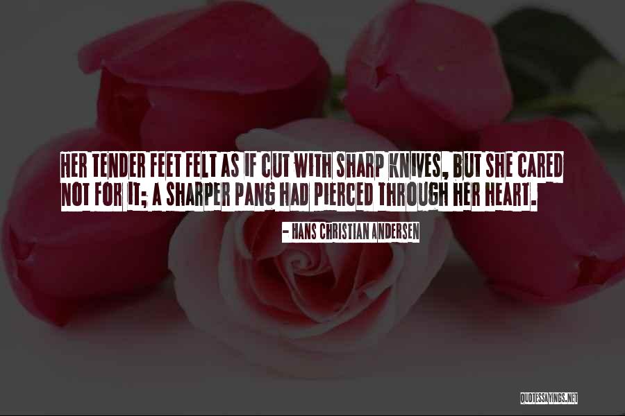 If She Cared Quotes By Hans Christian Andersen
