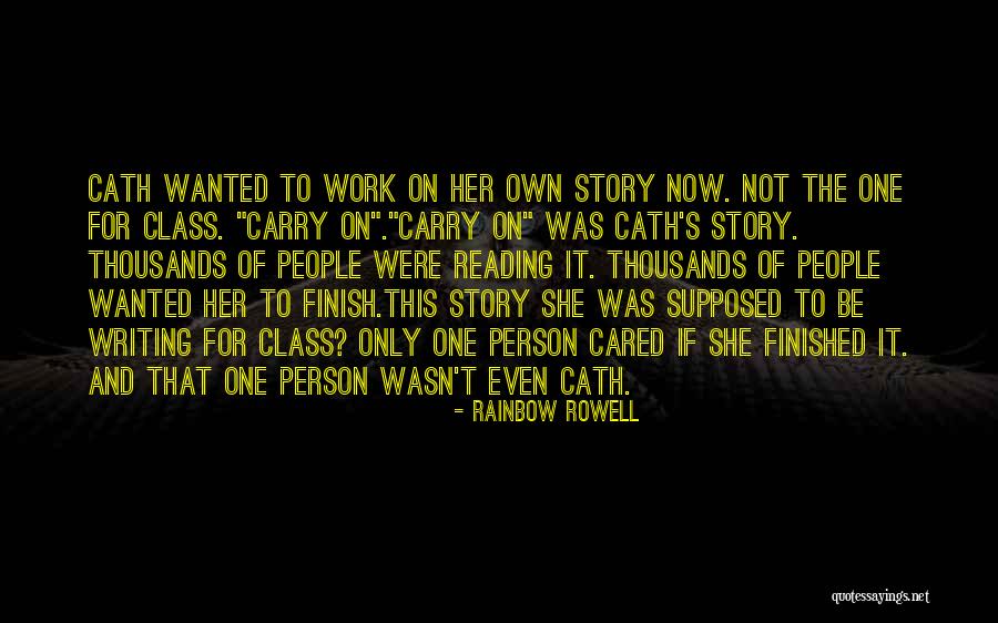 If She Cared Quotes By Rainbow Rowell