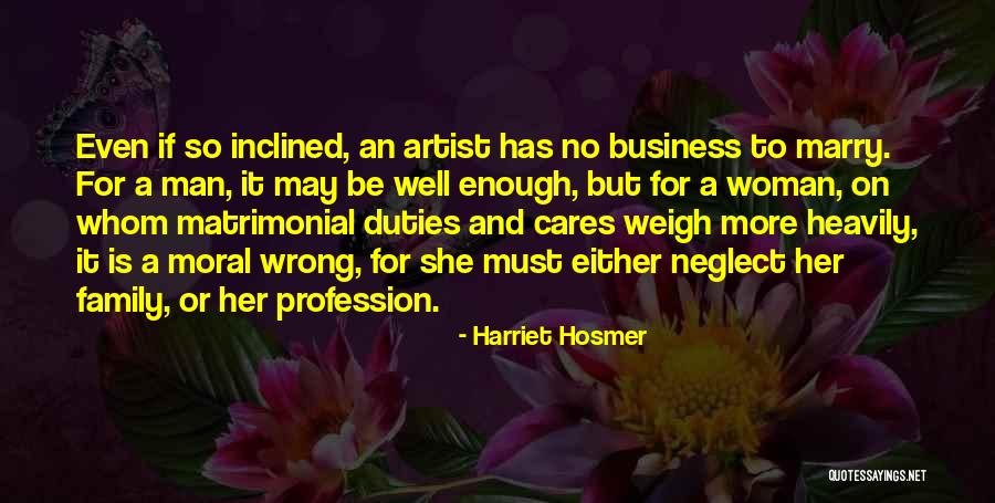 If She Cares Quotes By Harriet Hosmer If She Cares Quotes By Harriet Hosmer