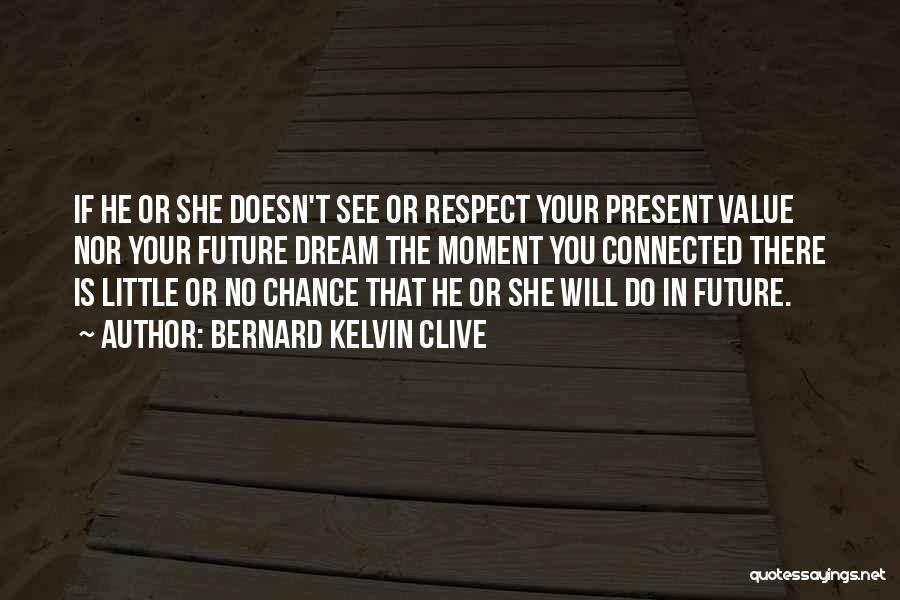 If She Doesn't Love You Quotes By Bernard Kelvin Clive