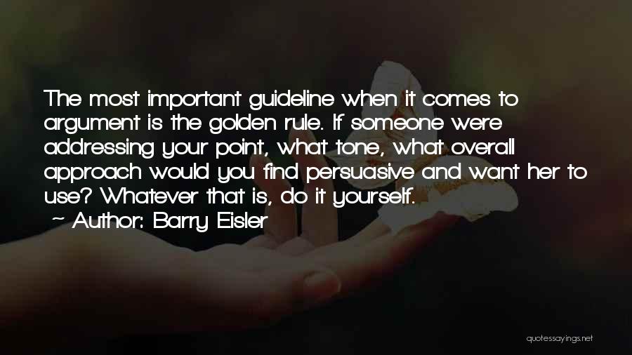If Someone Is Important To You Quotes By Barry Eisler
