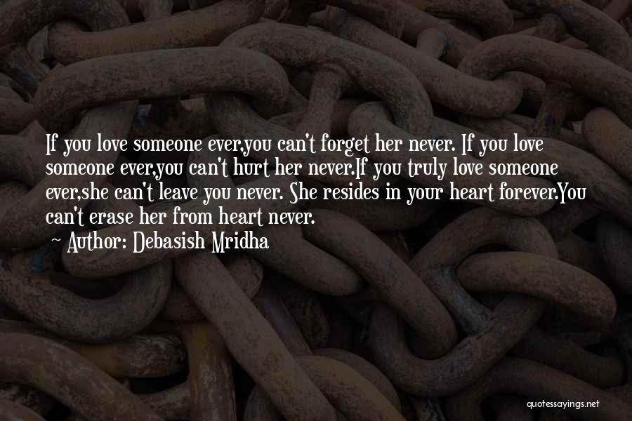 If Someone Leave You Quotes By Debasish Mridha