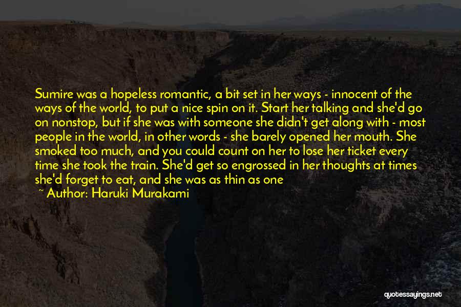 If Someone Leave You Quotes By Haruki Murakami
