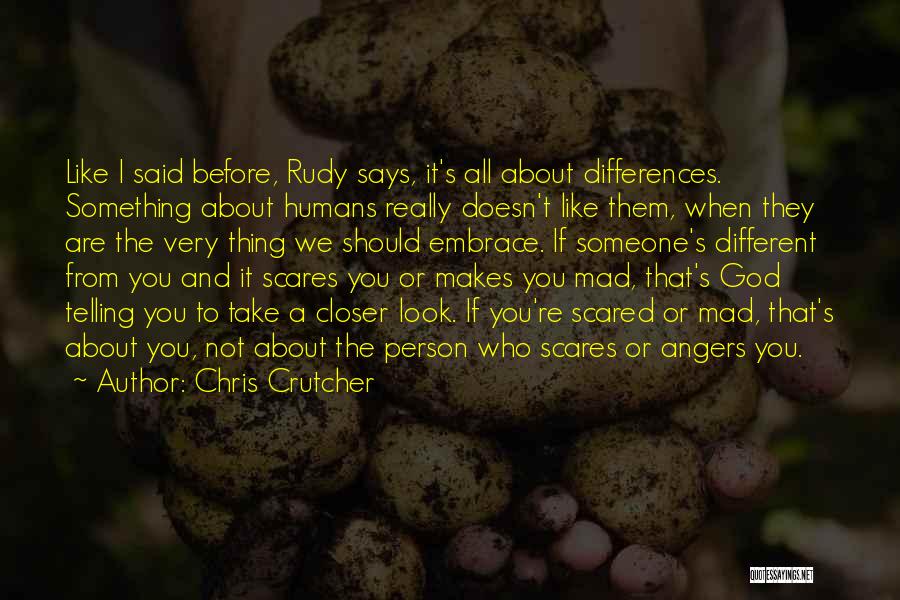 If The Person Doesn't Like You Quotes By Chris Crutcher