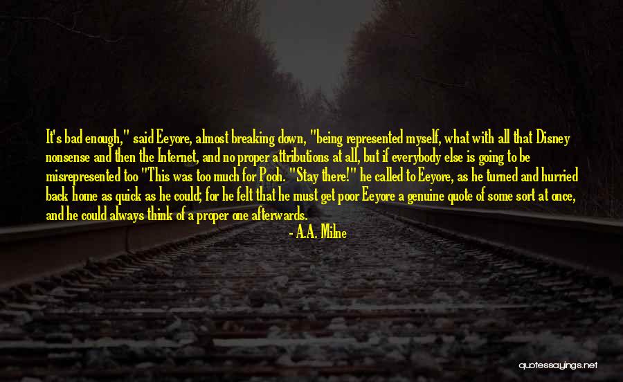 If Then Else Quotes By A.A. Milne If Then Else Quotes By A.A. Milne