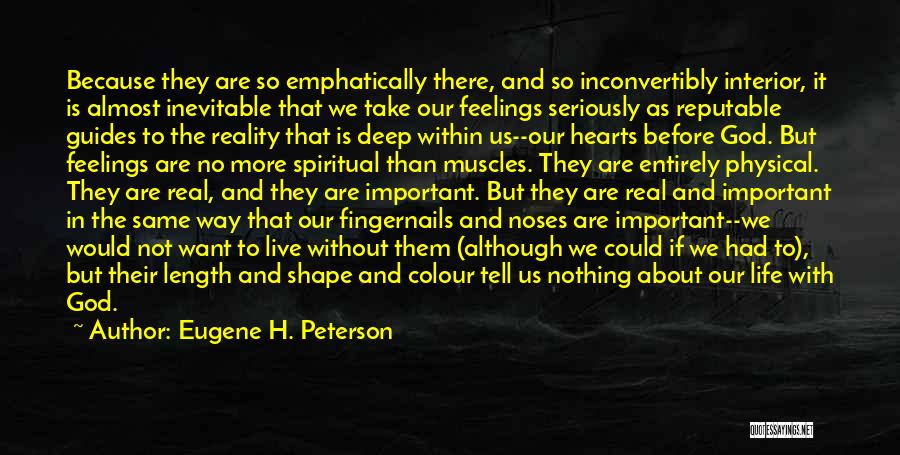 If There Is No God Quotes By Eugene H. Peterson