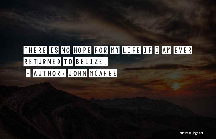 If There Is No Hope Quotes By John McAfee