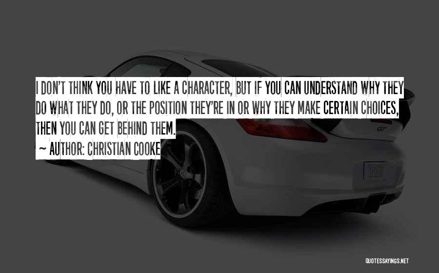 If They Can't Understand You Quotes By Christian Cooke