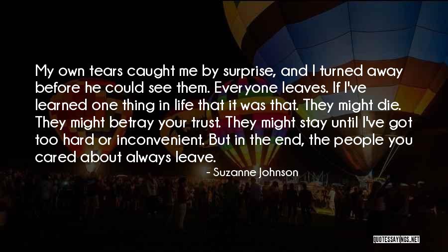 If They Cared Quotes By Suzanne Johnson