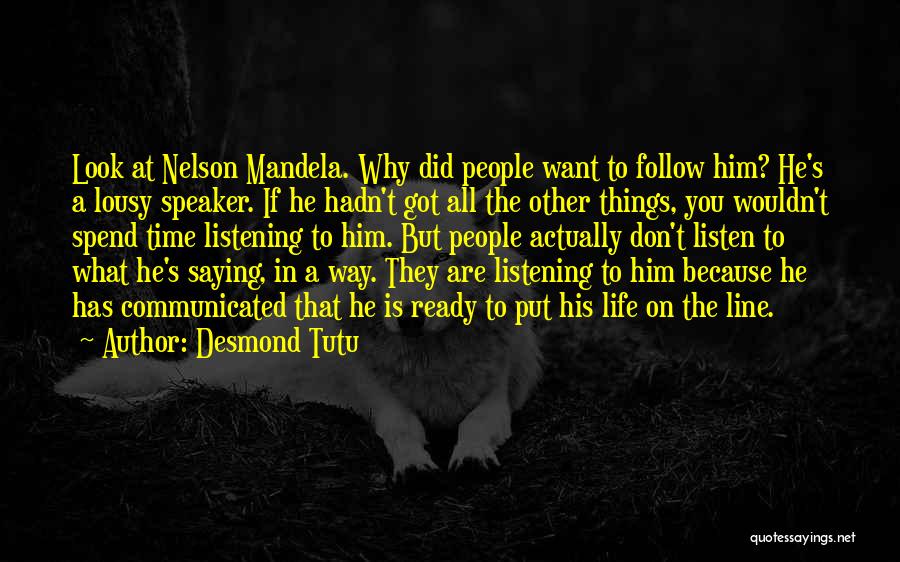 If They Don't Listen Quotes By Desmond Tutu