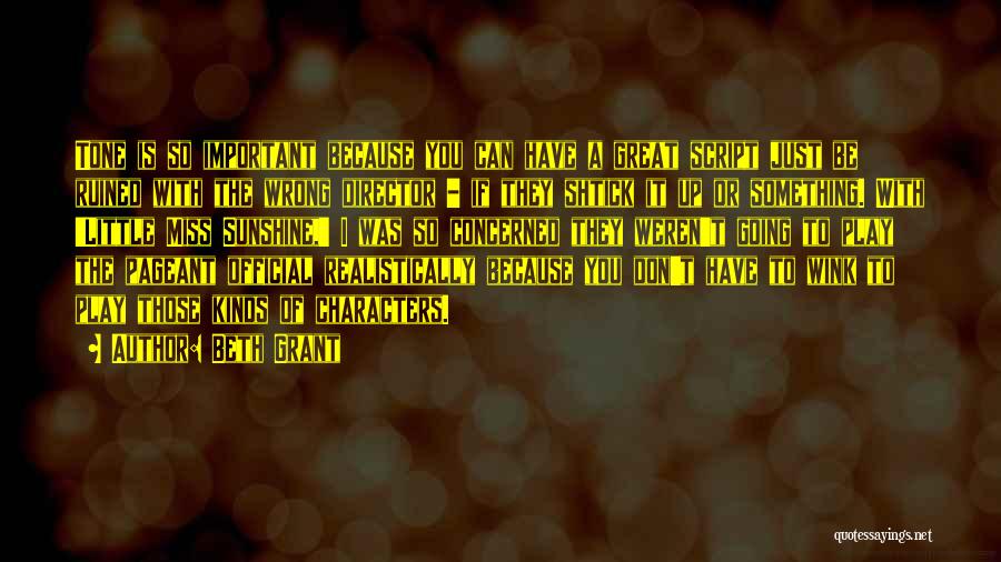 If They Don't Miss You Quotes By Beth Grant