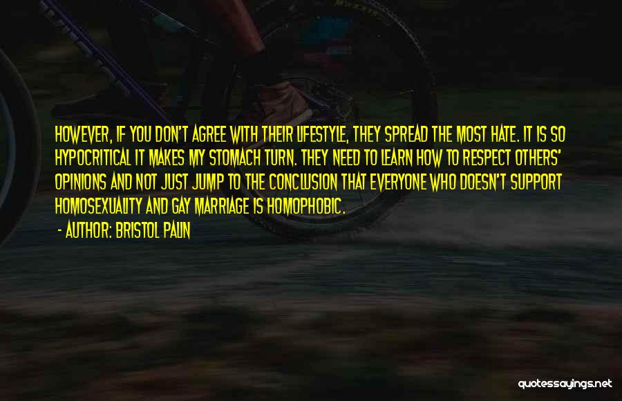 If They Hate You Quotes By Bristol Palin