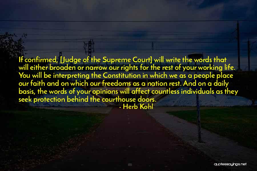 If They Judge You Quotes By Herb Kohl