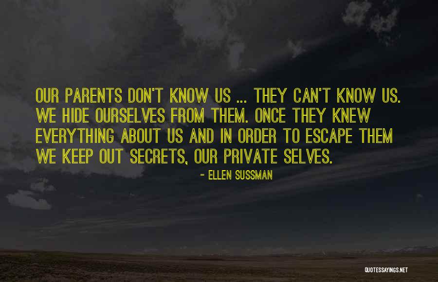 If They Knew The Secrets You Hide Quotes By Ellen Sussman If They Knew The Secrets You Hide Quotes By Ellen Sussman