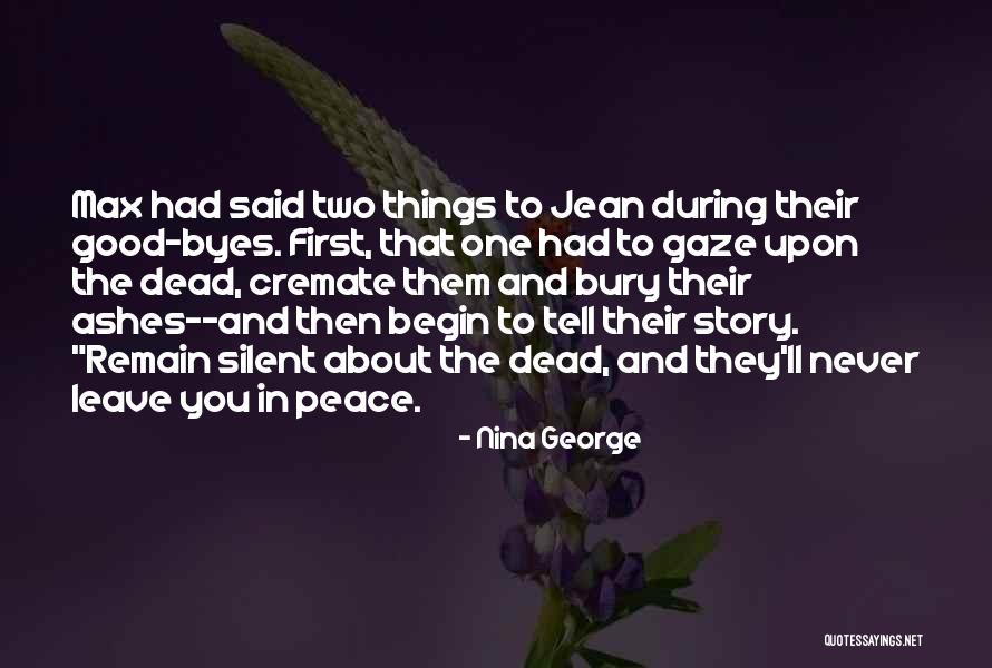 If They Leave Let Them Go Quotes By Nina George