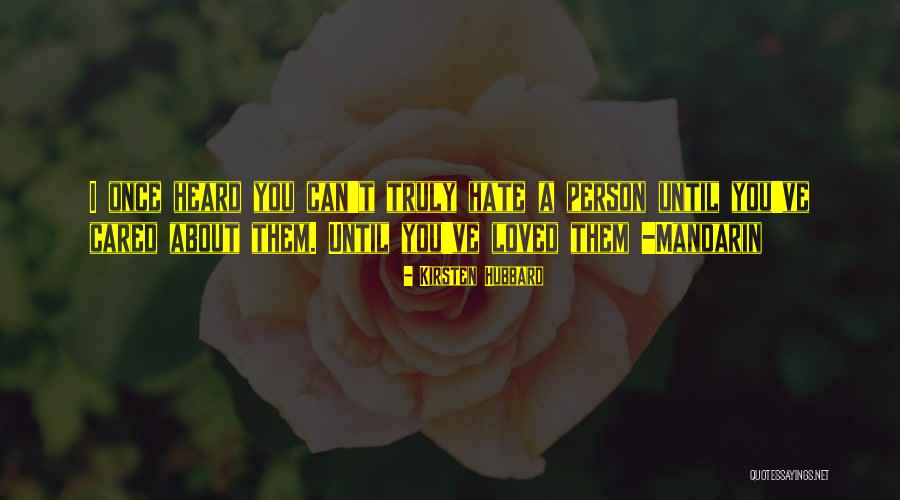 If They Truly Cared Quotes By Kirsten Hubbard If They Truly Cared Quotes By Kirsten Hubbard