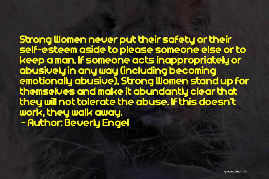 If They Walk Away Quotes By Beverly Engel