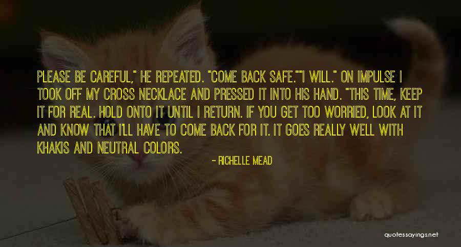 If Time Goes Back Quotes By Richelle Mead