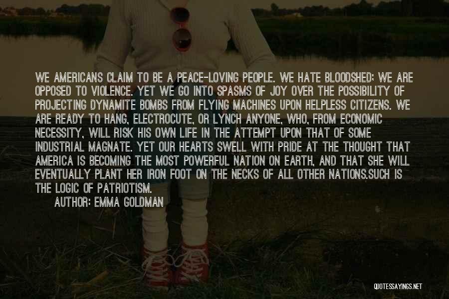 If U Hate Me Quotes By Emma Goldman