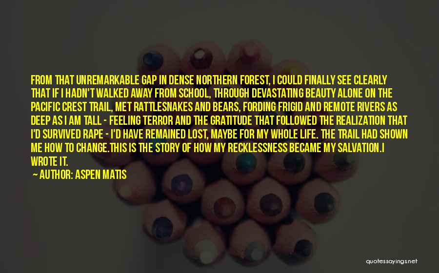 If Walked Away Quotes By Aspen Matis