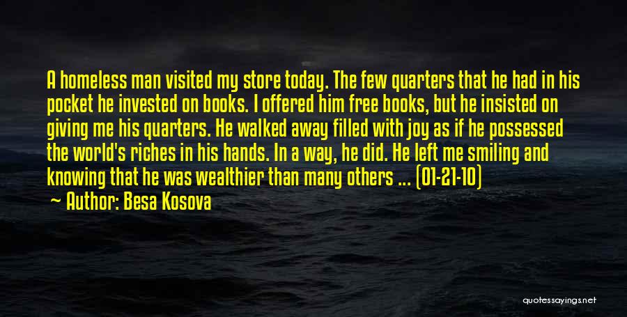 If Walked Away Quotes By Besa Kosova