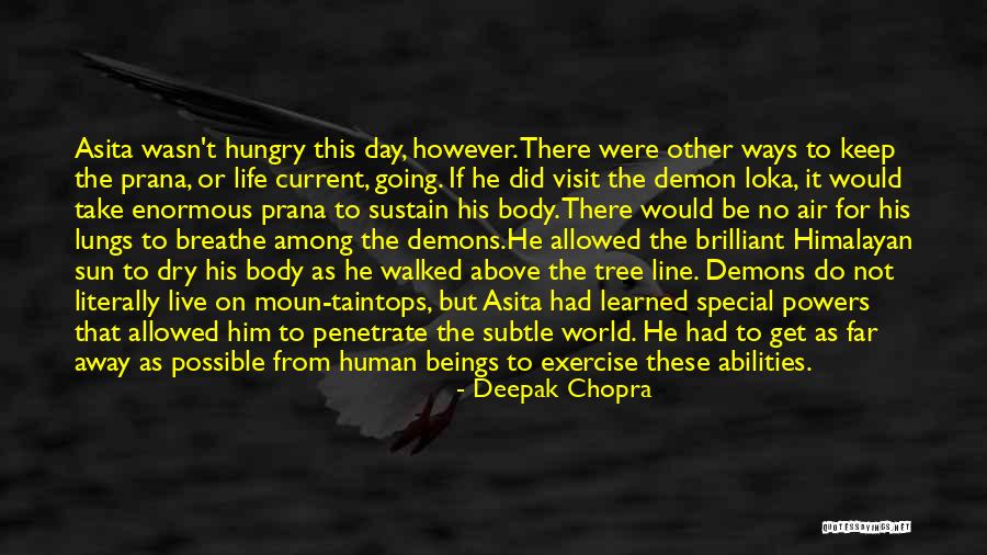 If Walked Away Quotes By Deepak Chopra