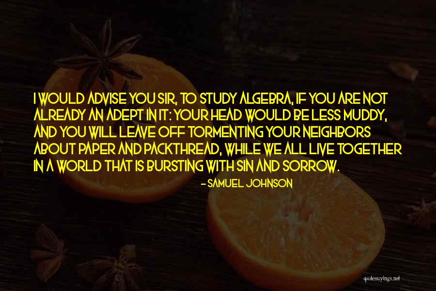 If We Are Not Together Quotes By Samuel Johnson If We Are Not Together Quotes By Samuel Johnson