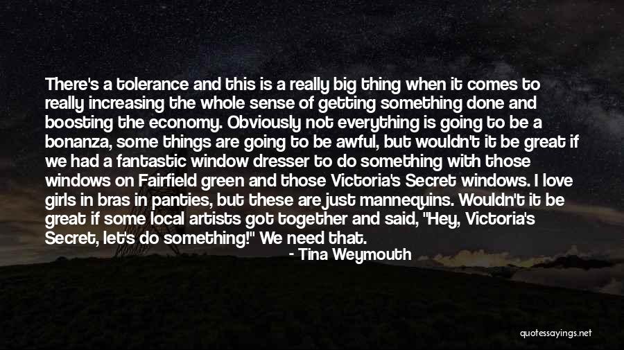 If We Are Not Together Quotes By Tina Weymouth