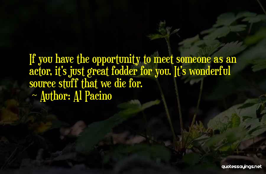 If We Meet Quotes By Al Pacino