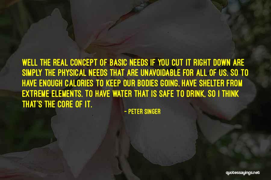 If You Are Down Quotes By Peter Singer